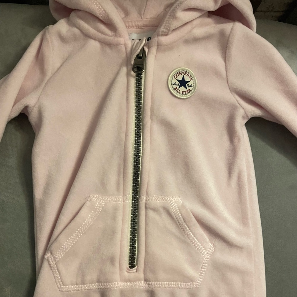Converse Baby Girl 0-3 Onesie